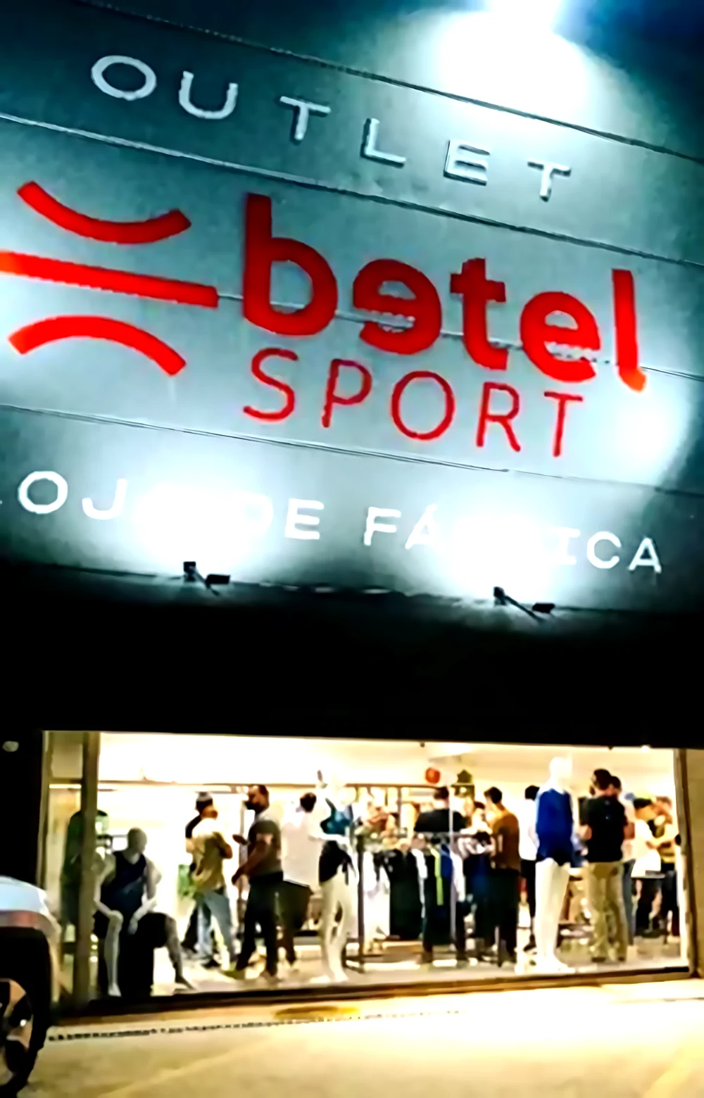Outlet Betel Sport — Loja de Fábrica